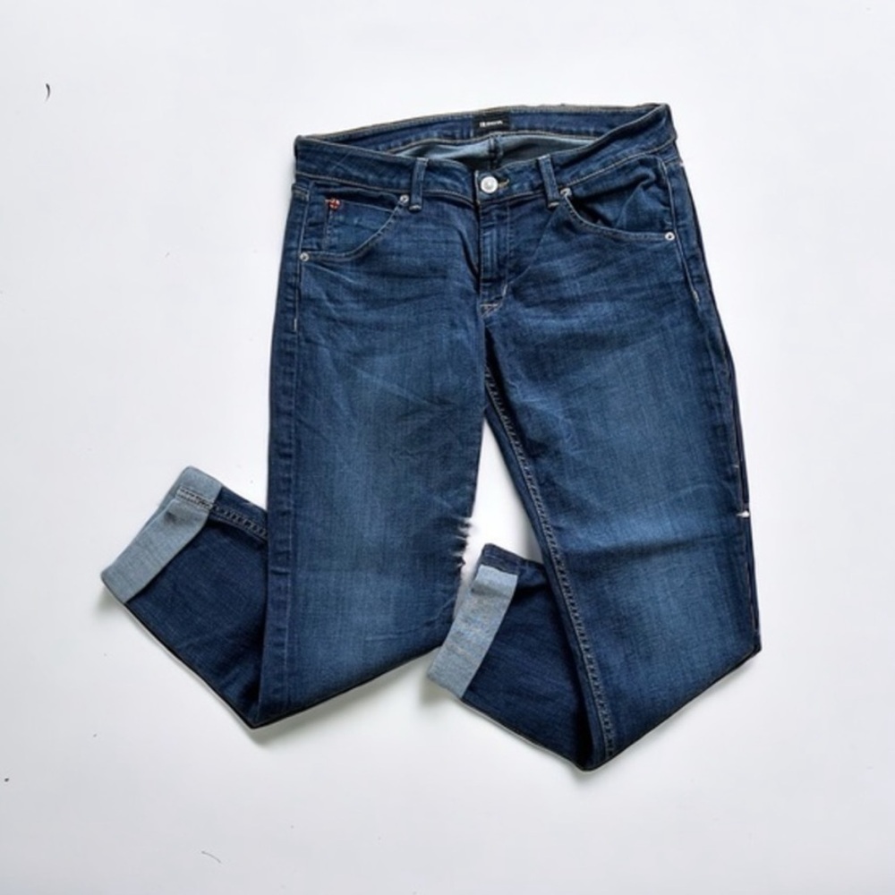 Hudson • Barcara Straight Leg Crop Cuffed Jeans